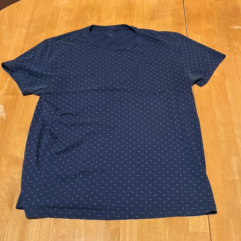 J.Crew slim washed blue tshirt Mens Large